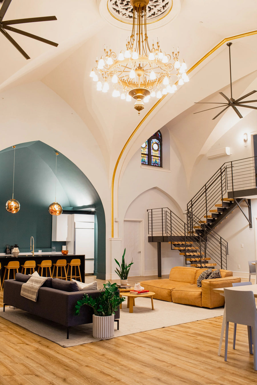 The great room at The Deacon
